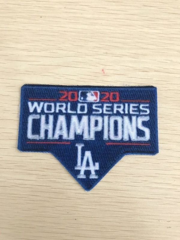 2020 World Series champions patch->mlb patch->Sports Accessory